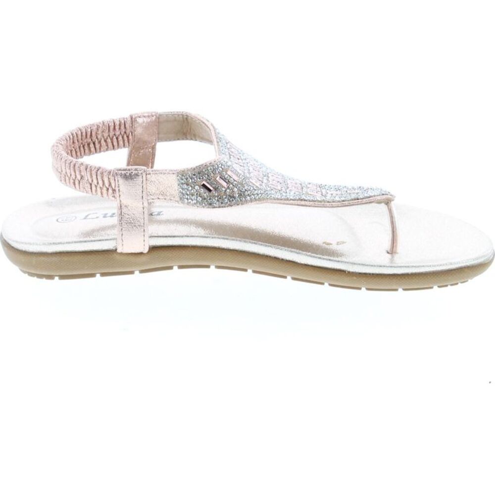 Lucita Crab-1820 Champagne Womens sandals 8 NEW - Picture 6 of 8